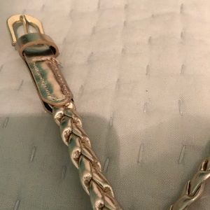Francesca’s Gold Braided Belt